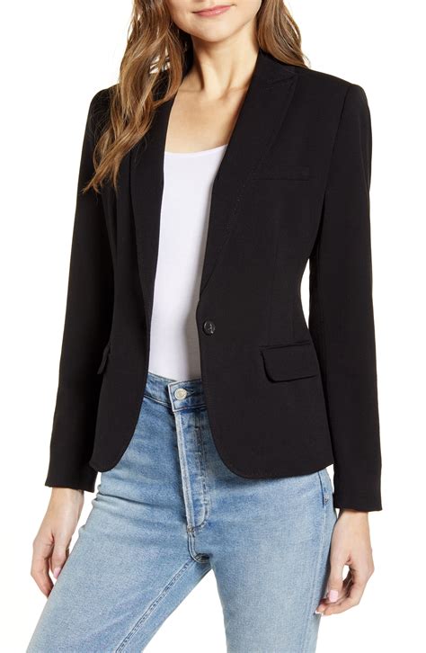 black blazer outfits for ladies